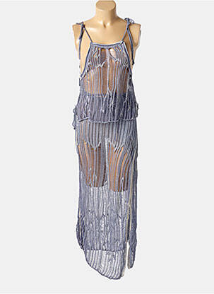 Ensemble jupe coupe cintrée bleu H&M femme