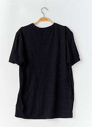 T-shirt coupe cintrée manches courtes noir ELEVEN PARIS homme
