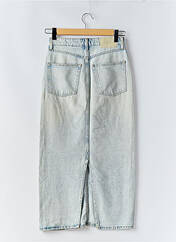 Jupe longue bleu & DENIM pour femme seconde vue