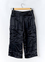 Pantalon cargo noir AGNES B pour femme seconde vue