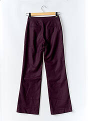 Pantalon flare violet SOI PARIS pour femme seconde vue