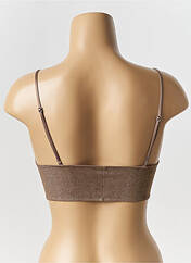 Soutien-gorge marron NOO pour femme seconde vue
