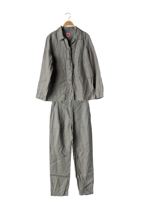 Ensemble pantalon poches vert BENSIMON femme