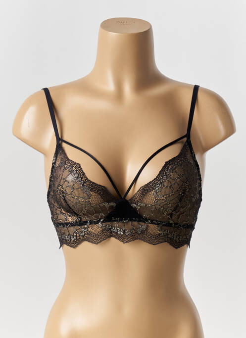 Soutien-gorge sans armature haut soutien-gorge emboitant noir ETAM femme