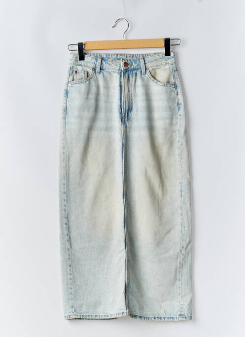 Jupe longue bleu & DENIM pour femme