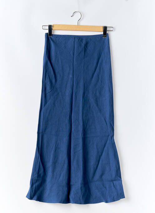 Jupe longue bleu AGNES B pour femme