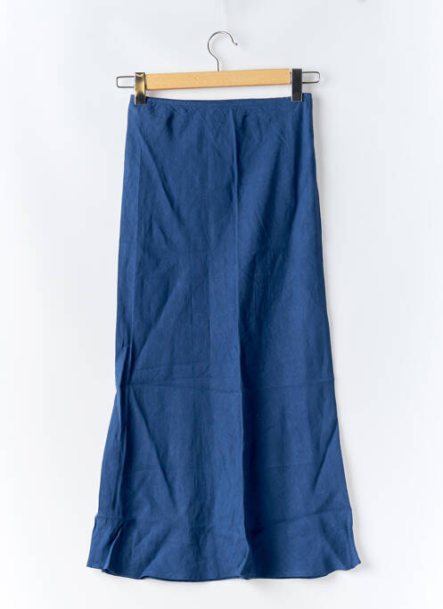 Jupe longue bleu AGNES B pour femme