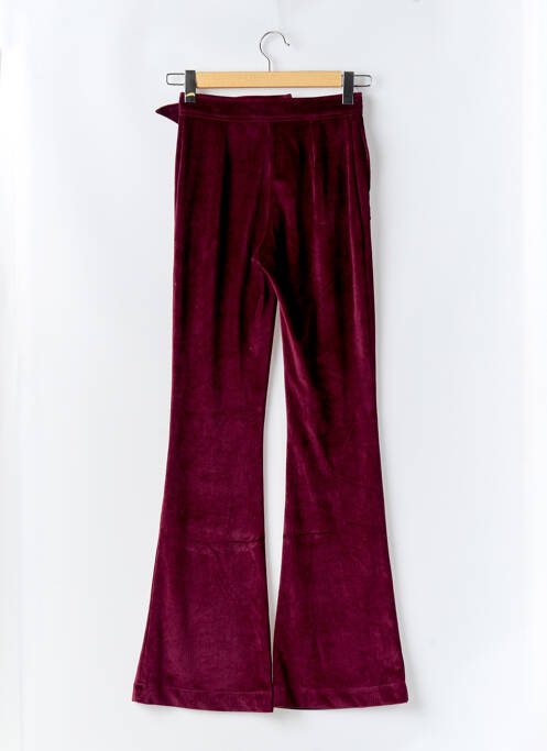 Pantalon flare rouge KAOÂ femme