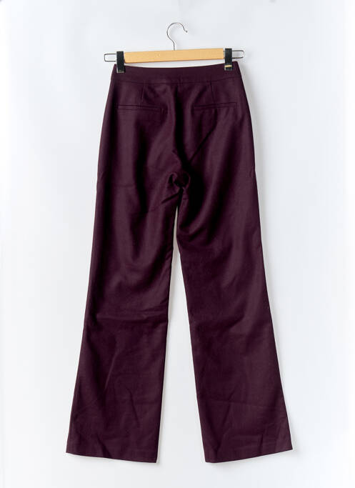 Pantalon flare violet SOI PARIS pour femme