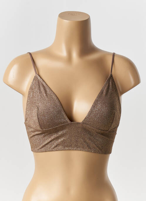 Soutien-gorge marron NOO pour femme