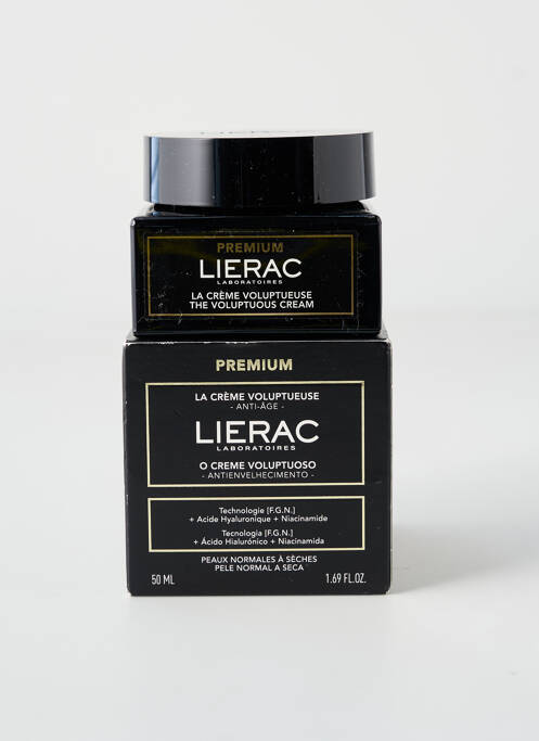 Soin du visage noir LIERAC pour femme