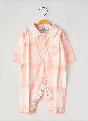 Pyjama imprimé fantaisie rose HOUSE OF PENJELAJAH enfant