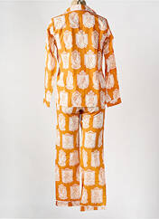 Pyjama jaune HOUSE OF PENJELAJAH pour femme seconde vue