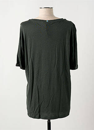 T-shirt coupe droite manches courtes vert CECIL femme