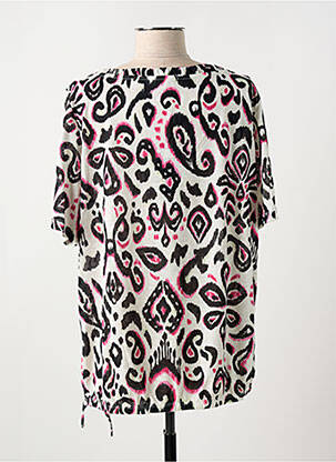 T-shirt col rond manches courtes noir CECIL femme