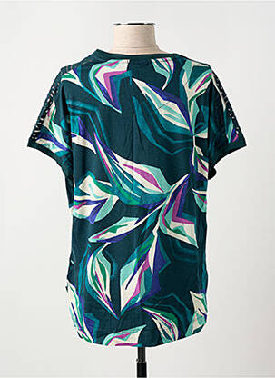 T-shirt imprimé fantaisie manches courtes vert CECIL femme