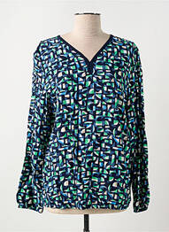 Blouse manches longues manches longues bleu CECIL femme