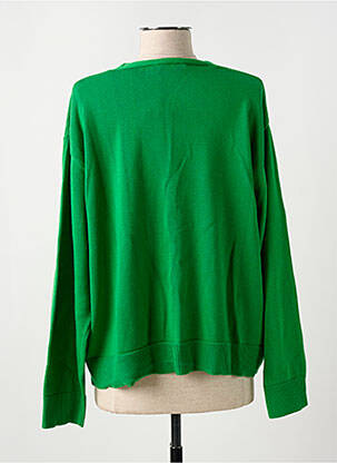 Gilet manches longues stretch vert SIGNE NATURE femme