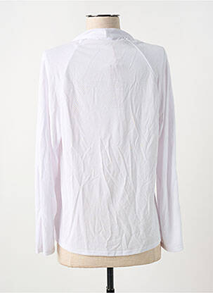 Gilet manches longues stretch blanc FELINO femme