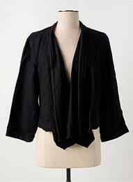 Veste casual poches noir DOLCEZZA femme