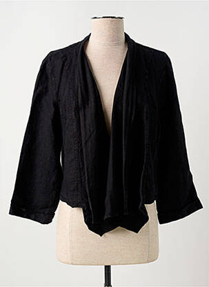 Veste casual poches noir DOLCEZZA femme