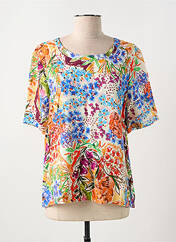 Blouse orange MADE IN SENS pour femme seconde vue