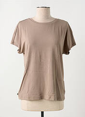 T-shirt marron STREET ONE pour femme seconde vue