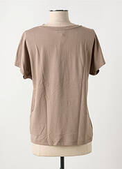 T-shirt marron STREET ONE pour femme seconde vue