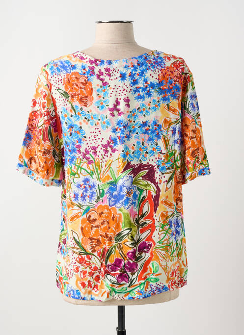 Blouse orange MADE IN SENS pour femme