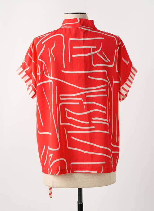 Blouse rouge SIGNE NATURE pour femme