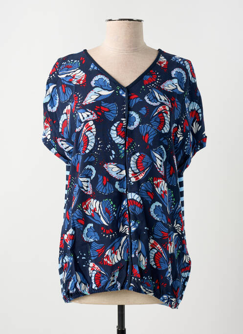 T-shirt bleu CECIL pour femme