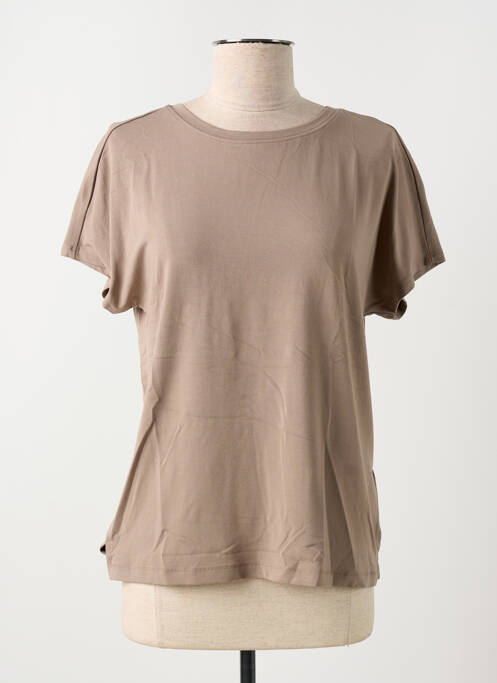 T-shirt marron STREET ONE pour femme