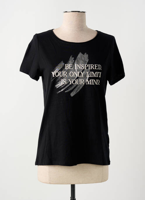 T-shirt noir STREET ONE pour femme