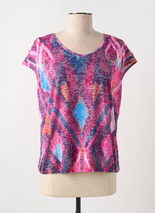 T-shirt rose STREET ONE pour femme