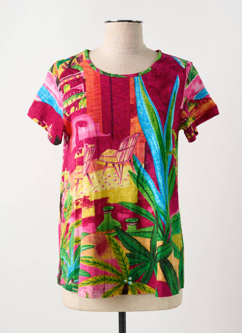 T-shirt vert ORIENTIQUE NATURALLY pour femme