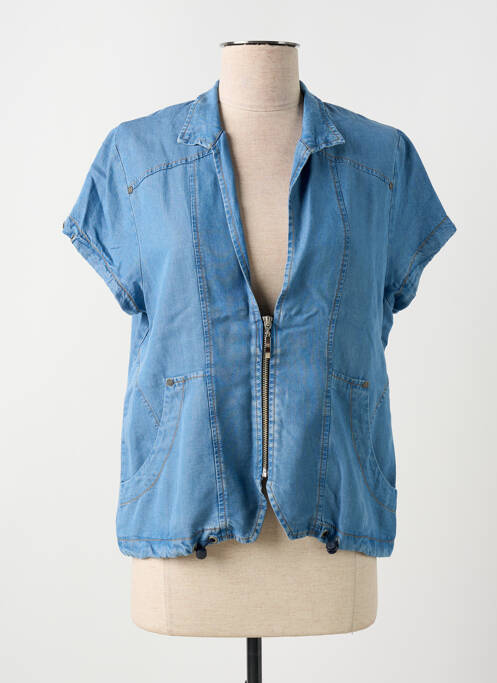 Veste casual bleu MERI & ESCA pour femme