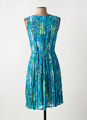 Robe de plage sans manche bleu ORIENTIQUE NATURALLY femme