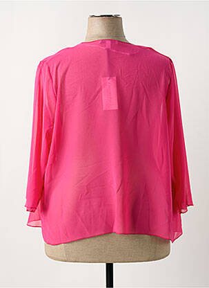 Veste kimono coupe fluide rose GREGORY PAT femme