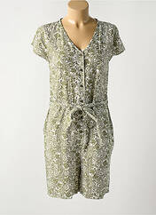 Combishort vert CREAM pour femme seconde vue