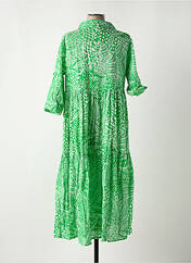 Robe longue vert ORIENTIQUE NATURALLY pour femme seconde vue