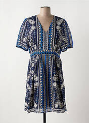 Robe mi-longue bleu C'EST BEAU LA VIE pour femme seconde vue