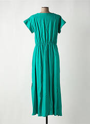 Robe mi-longue vert C'EST BEAU LA VIE pour femme seconde vue