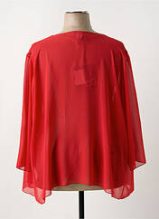 Veste kimono rouge GUY DUBOUIS pour femme seconde vue