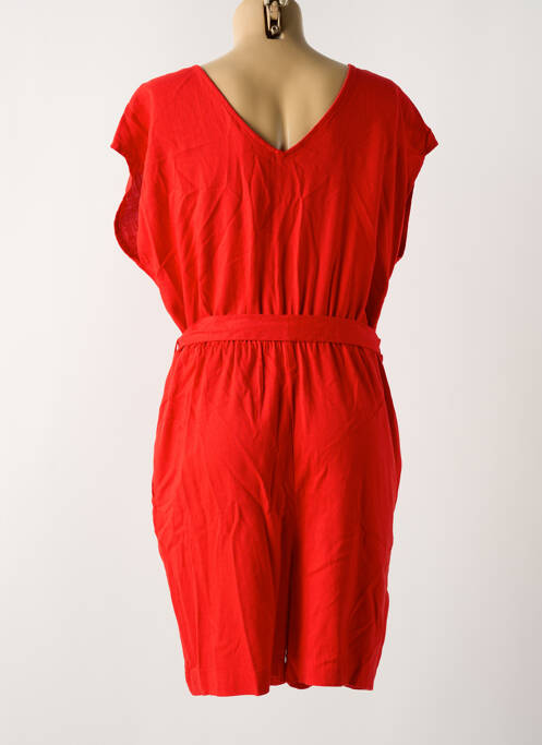 Combishort rouge CREAM pour femme