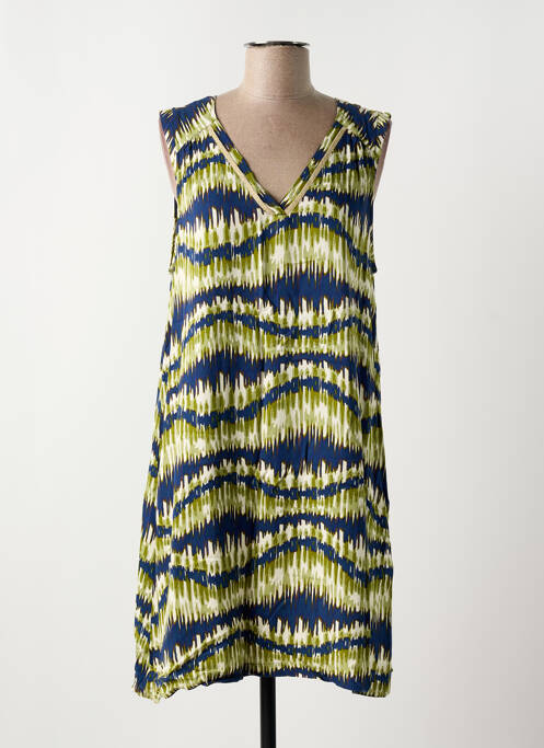 Robe mi-longue bleu LOLA ESPELETA pour femme