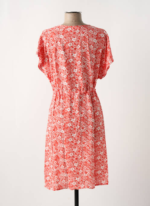 Robe mi-longue rouge C'EST BEAU LA VIE pour femme