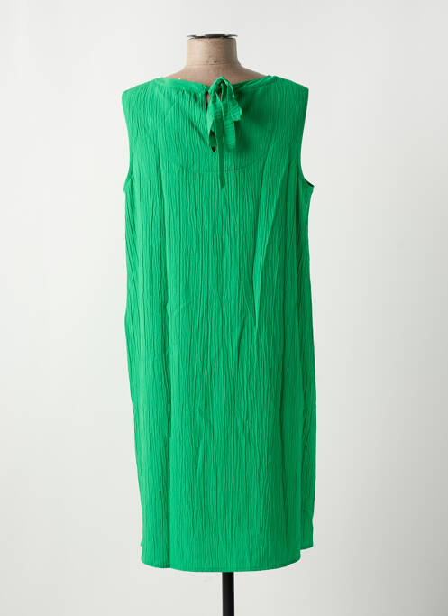 Robe mi-longue vert CECIL pour femme
