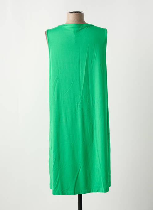 Robe mi-longue vert CECIL pour femme