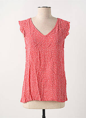 T-shirt imprimé fantaisie manches courtes rouge STREET ONE femme
