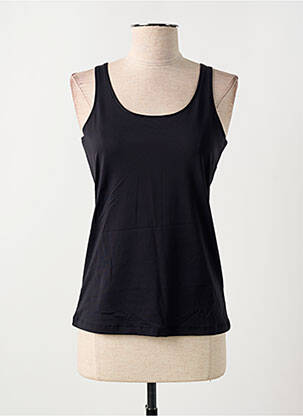 Débardeur stretch sans manche noir TRAMONTANA femme
